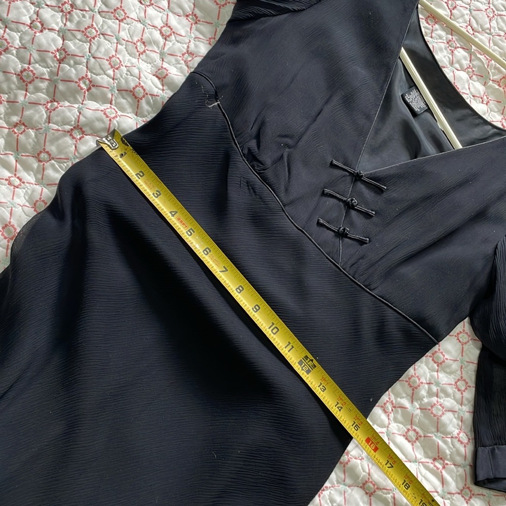Vintage silk tea dress - Picture 10 of 12